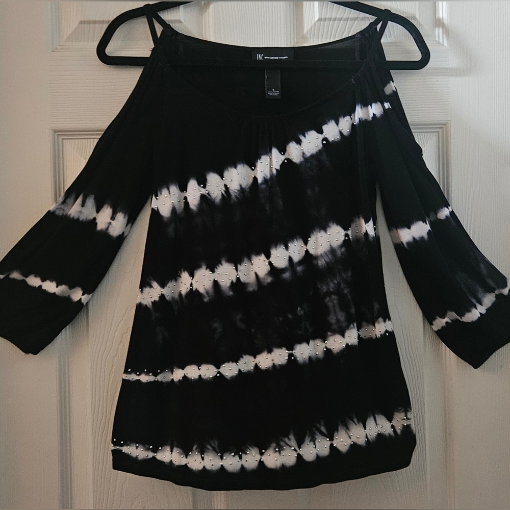 INC International Concepts Cold Shoulder Top